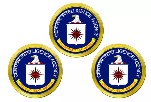 CIA Golf Ball Markers