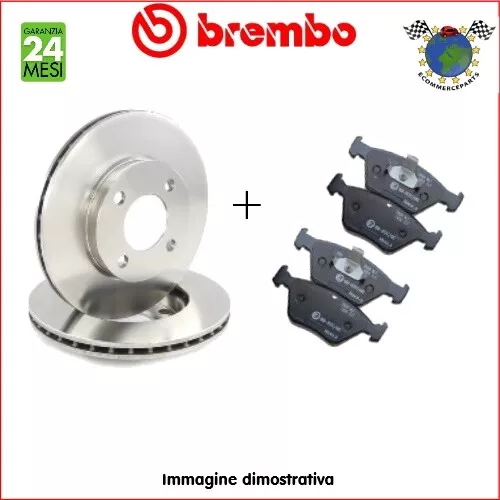 Kit Dischi E Pastiglie Freno Ant Brembo Per Audi Tt A3 Seat Altea Leon Bgc