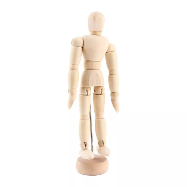 Full Body Flexible Male Mannequin Manequin Manikin Art Figure Wooden Premium