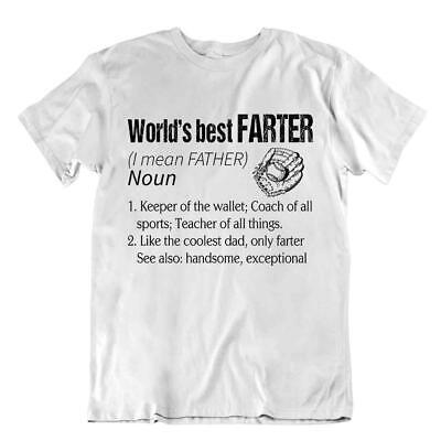 T-Shirt Sportiva Da Softball Regalo Simpatico Gioco Divertente Scherzo Padre