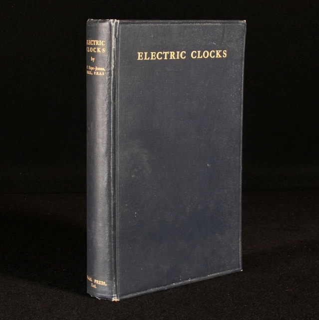 1931 ELECTRIC CLOCKS by F. HopeJones First Edition Scarce EUR 188,71