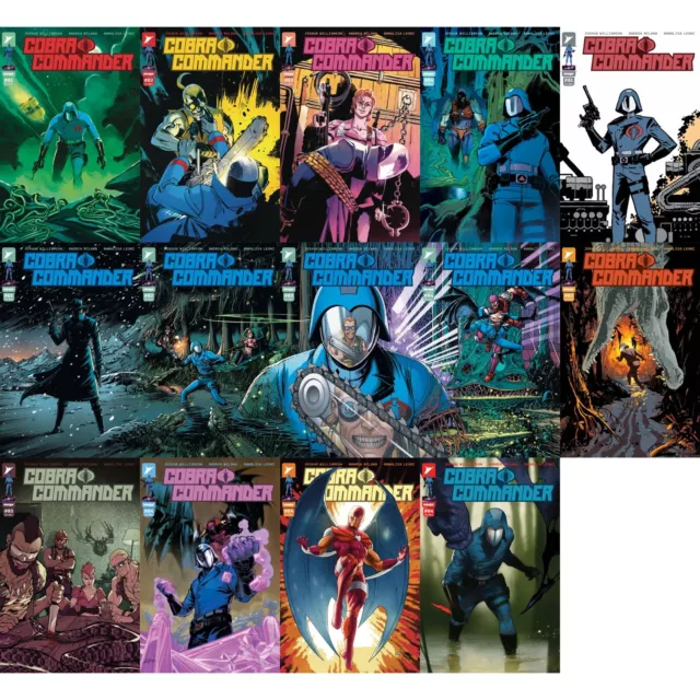 Cobra Commander (2023) 1 2 3 4 | Image Comics / Energon Universe | COVER SELECT