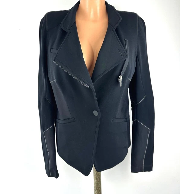 Veste Zippée Femme HIGH Use By Claire Campbell - Taille S - Bleu Marine Multicolore - Neuf Sans étiquettes