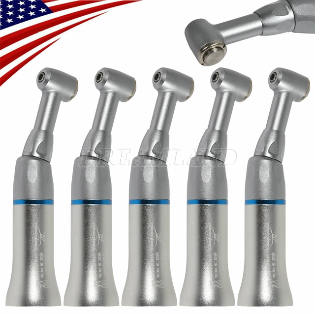 5 Yabangbang Dental Low Slow Speed Contra Angle Handpiece Push E-type NSK Style