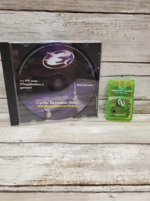 PS1/PS2: GAMESHARK MEMORY CARD FOR CODE STORAGE (USED) [Unit 1-A] - $16.99  : Cap'n Games, Inc., 1000s of New and Used Video Games!