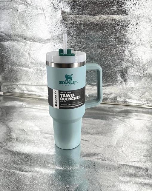 STANLEY ADVENTURE QUENCHER Travel Tumbler 40 oz Cup SeaFoam BRAND NEW