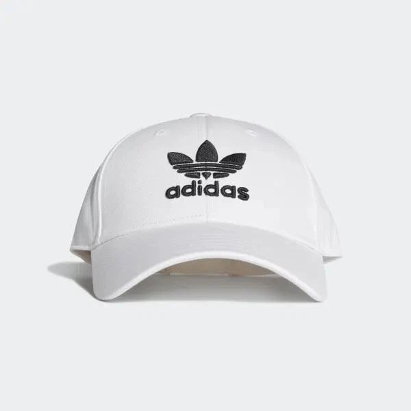 CAPPELLO CON VISIERA Adidas Berretto Bianco Fj2544 3 Stripes Cap