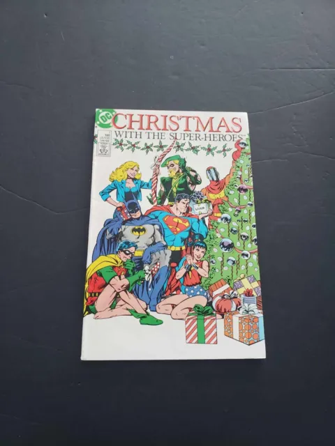CHRISTMAS WITH THE SUPER HEROES # 1 (1988)- JOHN BYRNE CV.-Various  Artists-VF