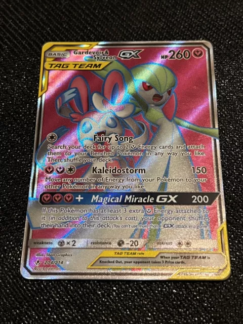 Gardevoir & Sylveon GX - Unbroken Bonds #204 Pokemon Card