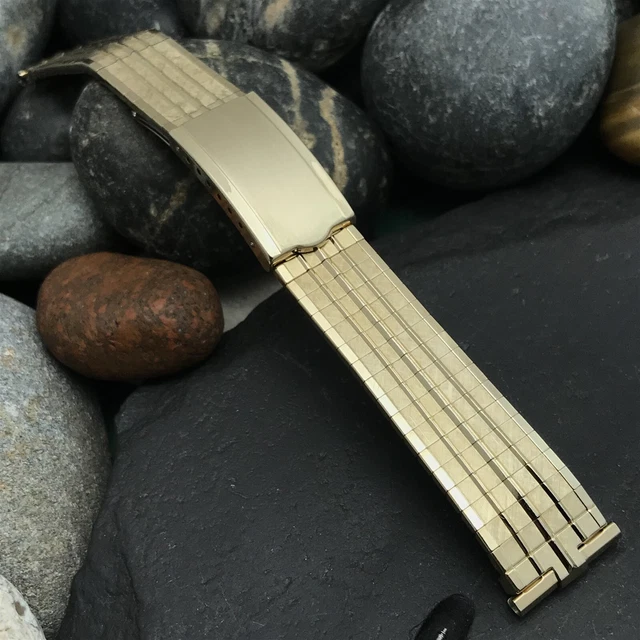 10k Gold-Filled 18mm 19mm JB Champion USA 1960s nos Vintage Watch Band