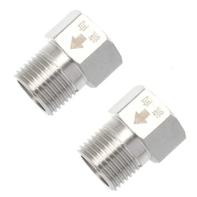 2 piezas válvulas de retención válvulas de inodoro de cobre mini pantallas de lámpara hervidor de agua