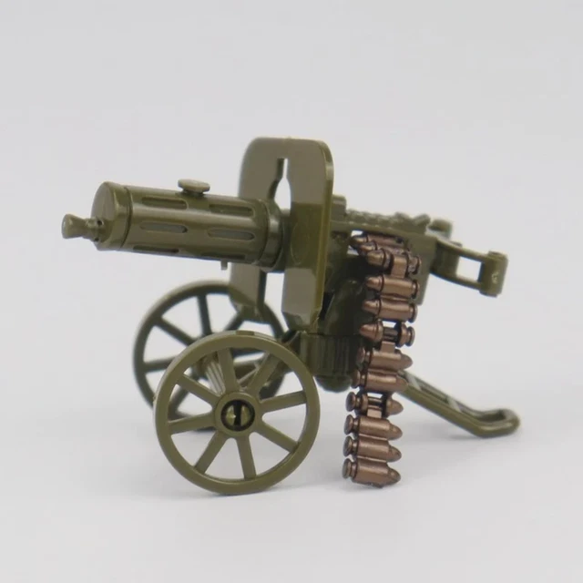 MILITARY KITS MODEL Building Blocks Toys WW2 Machine Guns Military ...