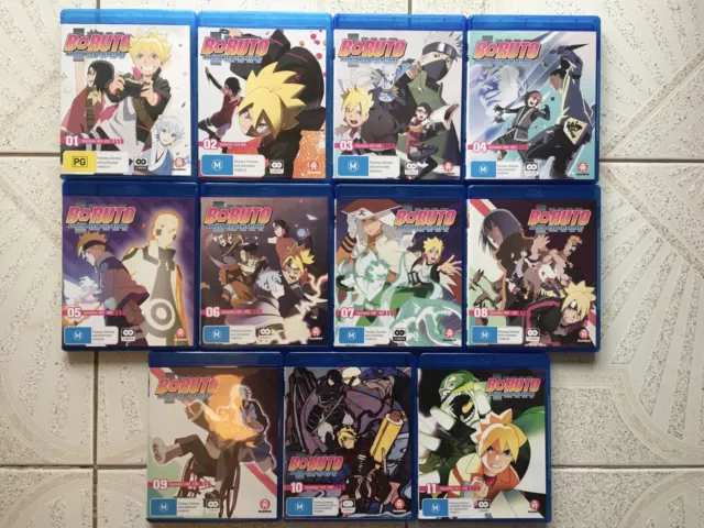 Boruto Blu-Ray Set 8 Shadow of the Curse Mark Ep. 93-105 English