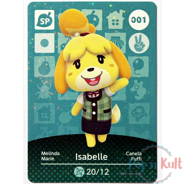 Carte Amiibo Animal Crossing Rosalie 023 - Collection
