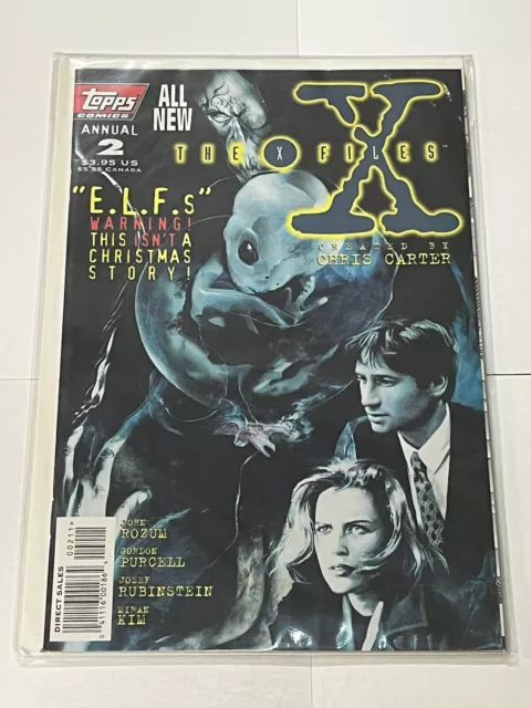 The X-Files Annual #2 ~ NEAR MINT NM ~ 1996 Topps Comics | Combined Shipping