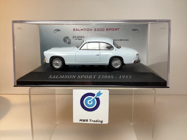 Marketplace : Salmson 2300 S COACH GREY METAL PARADCAR - 1:43