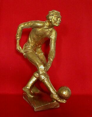🟡 Statua - Giocatore Di Calcio - Football  Alta Cm. 29 Made  Italy  Art. 353