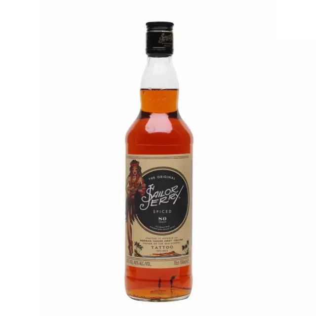 Sailor Jerry Caribbean Rum (Bonus Tin Cup) 700mL