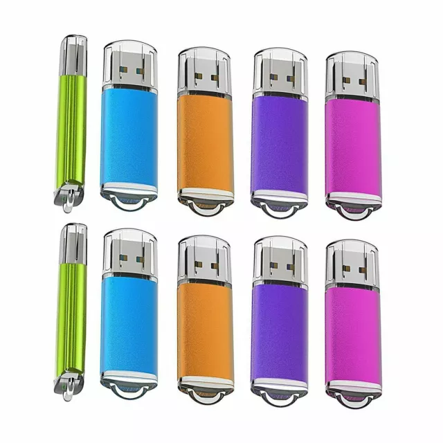 Mix Pieces - Clé USB Mb-Go USB Drive Clé USB à mémoire flash USB Réal 2.0 / Lot