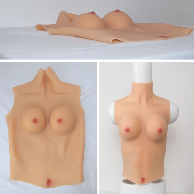 Dokier Protesi Mammarie In Silicone Per Crossdresser – Seno Finto Coppe Dalla B Alla H, Sottoseno 75