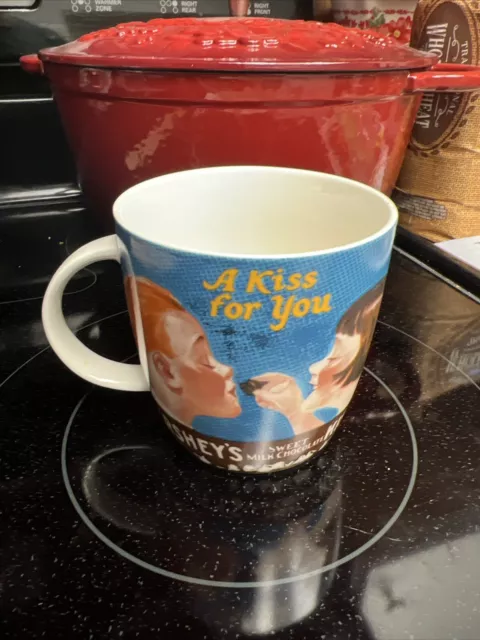 Hershey Kisses Coffee Mug A Kiss For You Sweet Milk Chocolate 16 oz