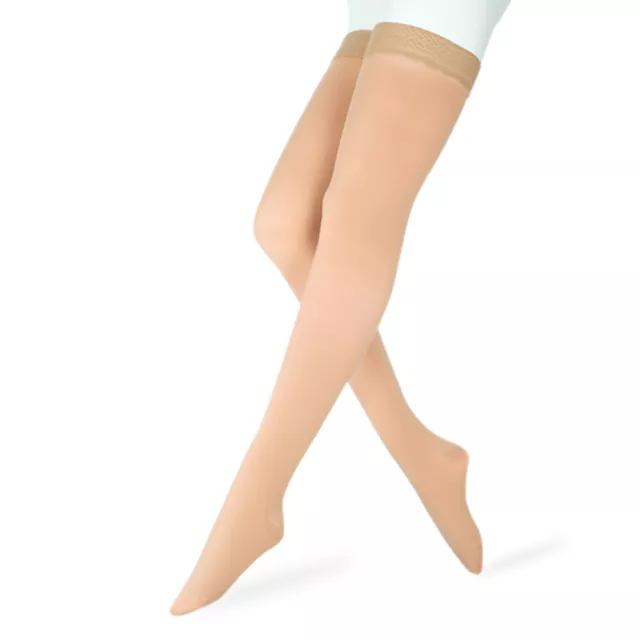 Compression Stockings Thigh High Medical Varicose Vein Flight Edema Ulcers Socks