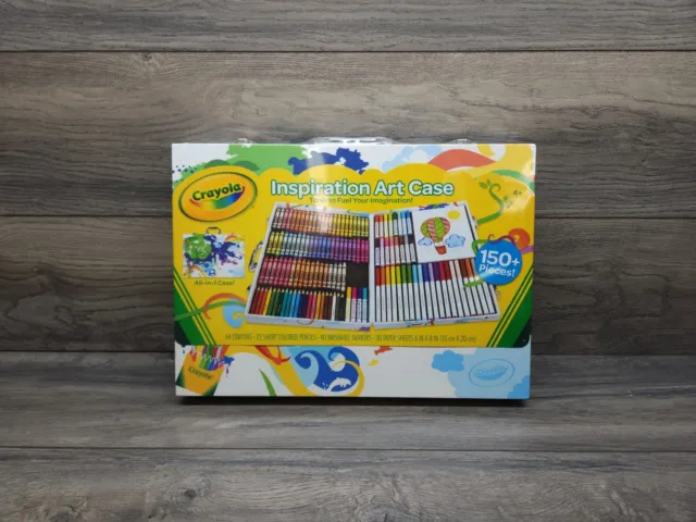 Inspiration Art Case Crayola Coloring Set for Kids, Crayola Kids Art Kit  140pcs