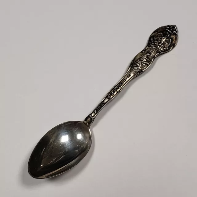 Sterling Silver Souvenir Spoon - Tijuana Mexico - SKU-FL0847