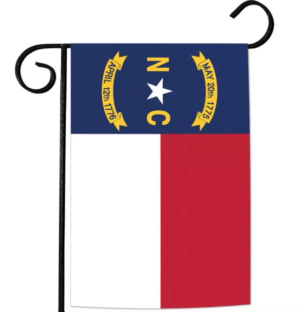 Toland North Carolina State Flag 12x18 Patriotic USA Garden Flag