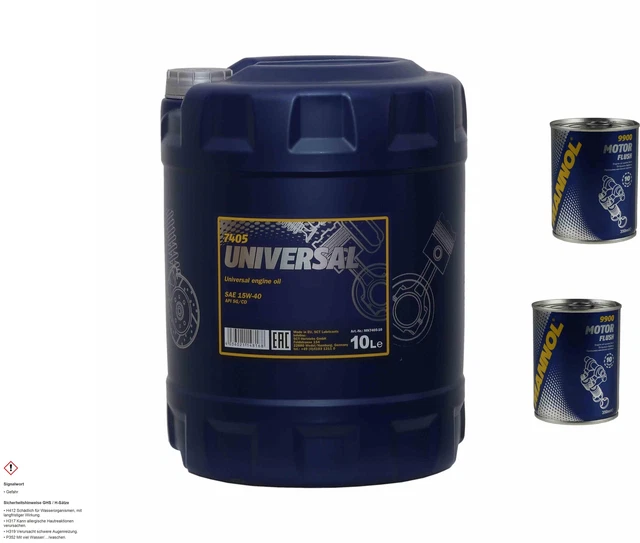 10L Olio Motore MANNOL Universal 15W-40