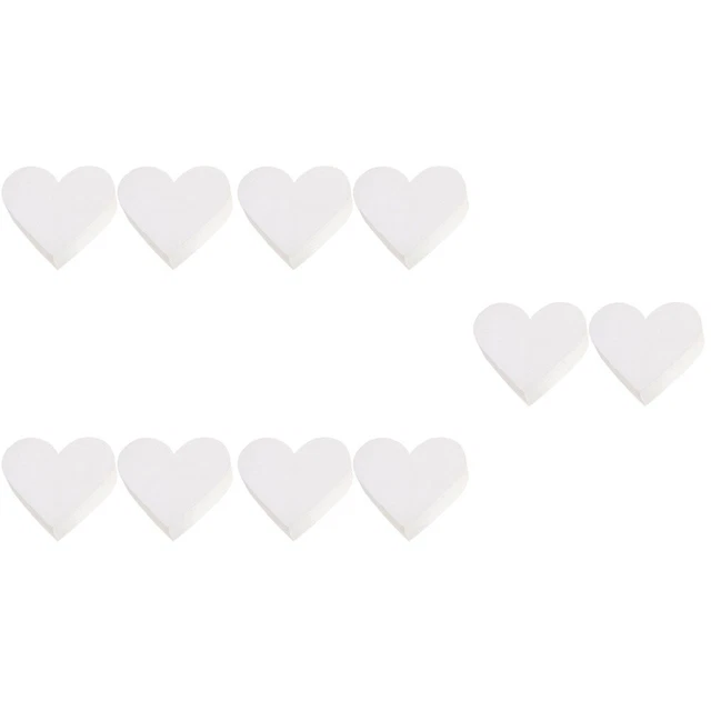 10 pz torta a forma di cuore schiume nuziali torta manichino pratica torta finta