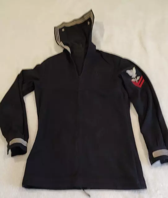 Vintage WW 2 WWII US NAVY Sailor Cracker Jack Top Wool  Uniform