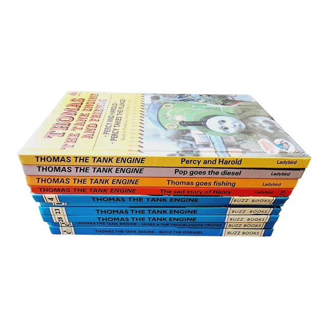 VINTAGE THOMAS THE TANK ENGINE and FRIENDS Bulk Book Lot Tv Show BUZZ ...