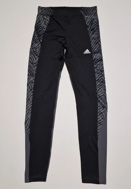 NUOVI Leggings a lunghezza intera Adidas Aeroready per ragazze età 13-14 anni