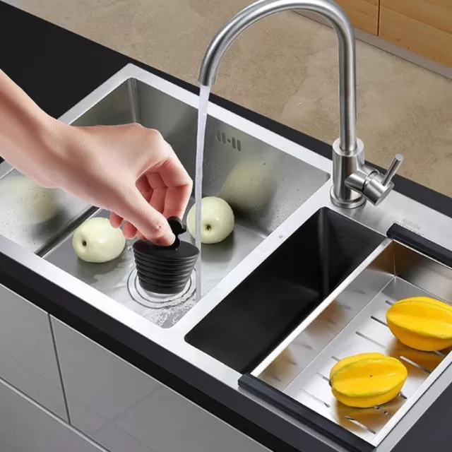 Tappo vasca da bagno a forma di anatra silicone spina da bagno cucina