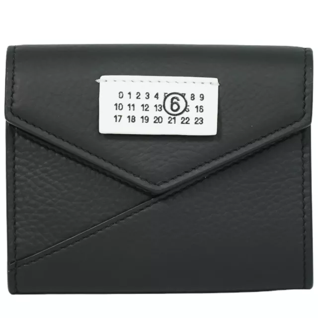 Maison Margiela MM6 Compact Wallet Coin Case SA5UI0010 Black