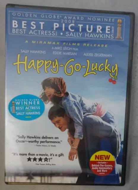 HAPPY GO LUCKY DVD 2008, Sally Hawkins, Eddie Marsan, Free Shipping ...