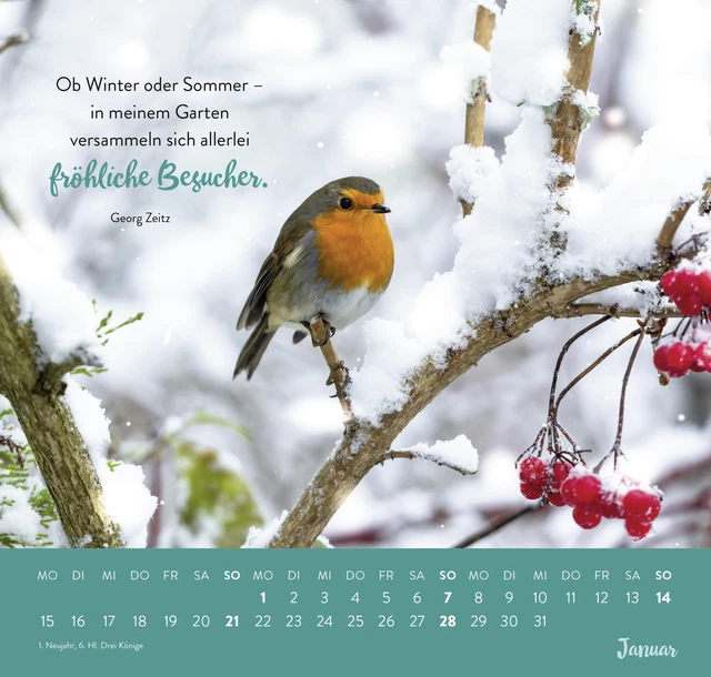 GROH VERLAG | Wandkalender 2024: F&uuml;r nette Nachbarn | Kalender