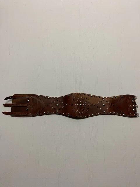 Super Rare RALPH LAUREN KIDNEY BELT (Motorcycle Belt) 30” To 33” Waist VINTAGE