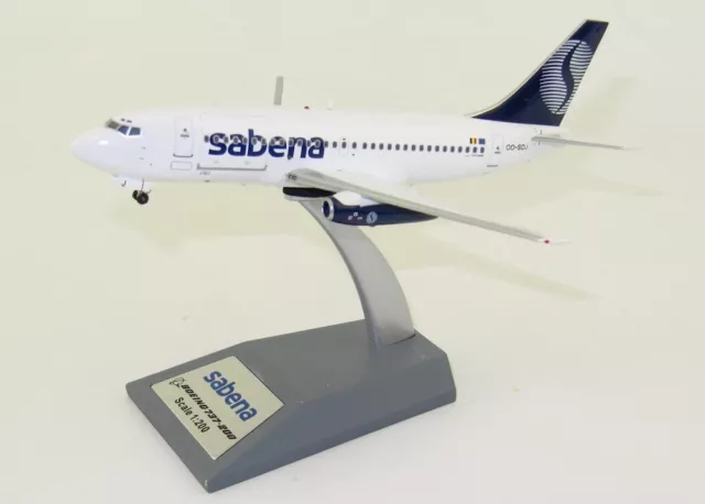 B737-200 Sabena Rég : Oo-Sdj Avec Support - INFLIGHT 200 IF732SN0520 1/200 -