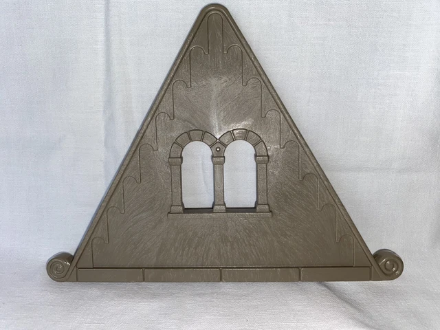Mur de façade pour la maison médiévale Playmobil·Fichier STL pour