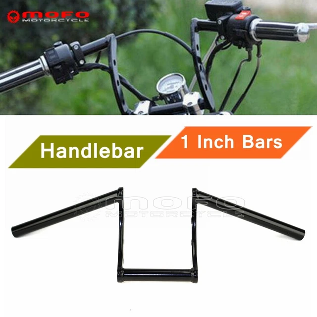 Motorcycle 1'' Z Style Handlebar For Harley Indian Norton Chopper Bobber Custom