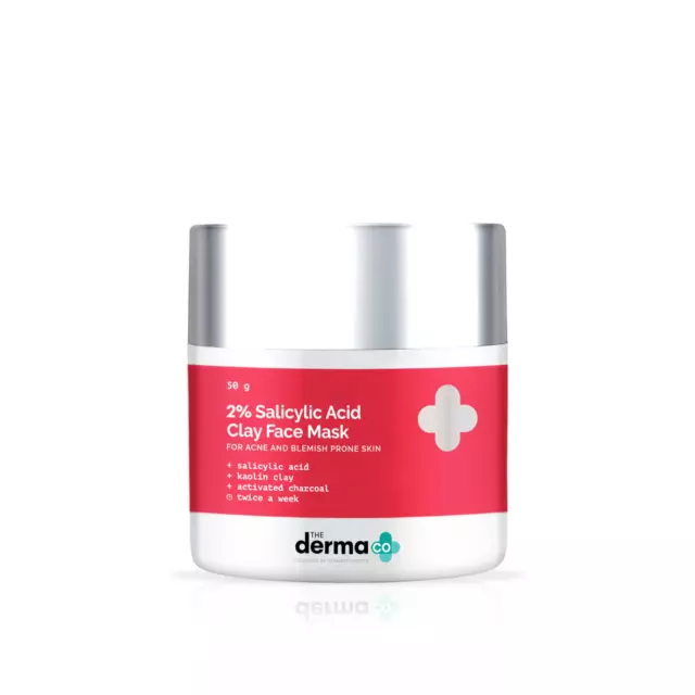 The Derma Co. 2% Salicylic Face Mask For Acne & Blemish Prone Skin (50 g)
