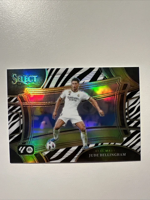Carte Panini Select 2023-24 La Liga Jude Bellingham Red Wave /65 - Real Madrid, état Near Mint