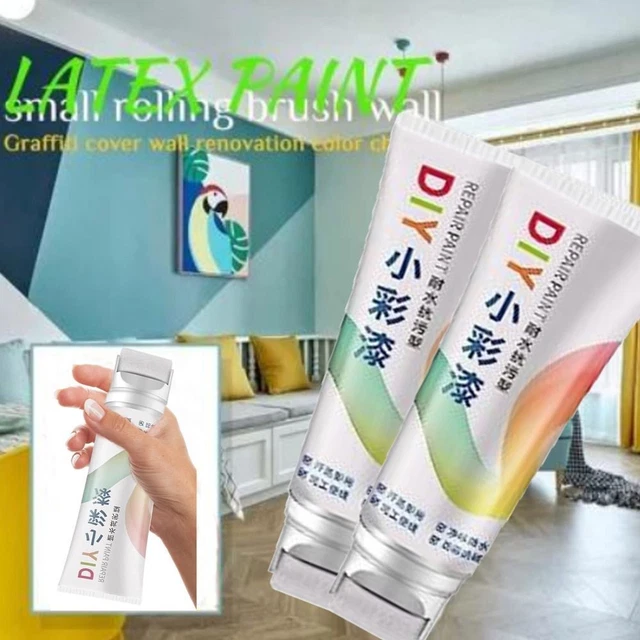Cepillo de laminación pequeño cepillo de pared color látex para reparación de pared crema cepillo rodante