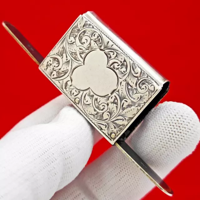 Rolason Brothers - Sterling Silver - Match Safe -  Vesta Case - Box Holder