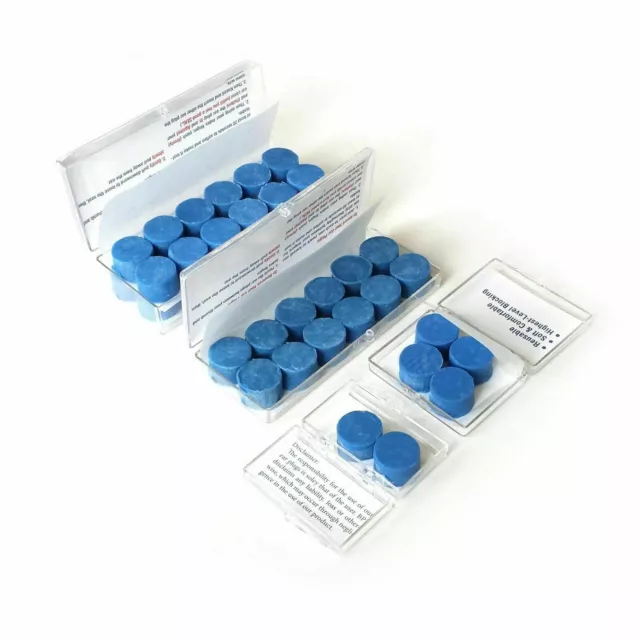 Mighty Plugs  - World's Finest Ear Plugs Earplugs Wax Mould Blue