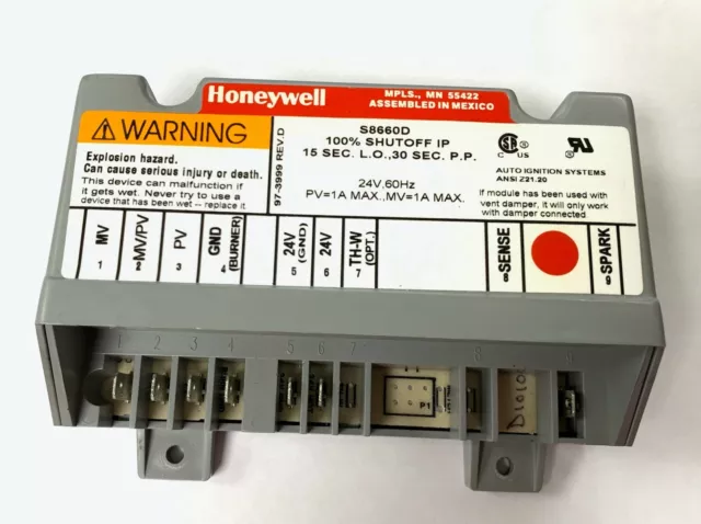 Honeywell Intermittent Pilot Module S8670D1000