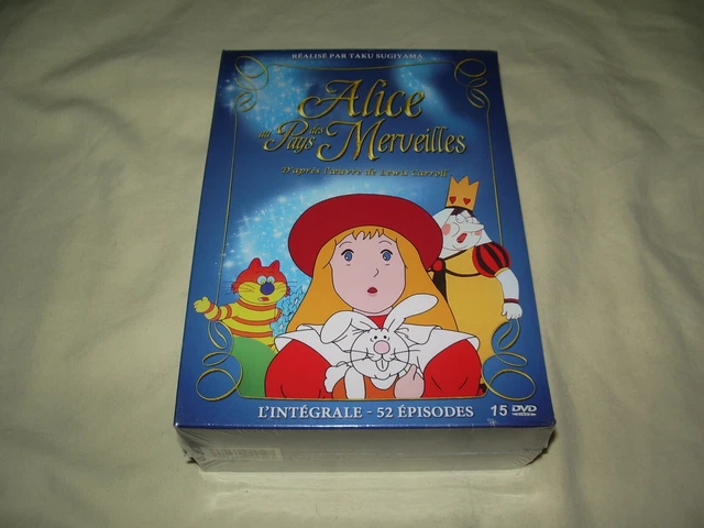 COFFRET INTEGRALE 15 Dvd Alice Au Pays Des Merveilles Taku Sugiyama