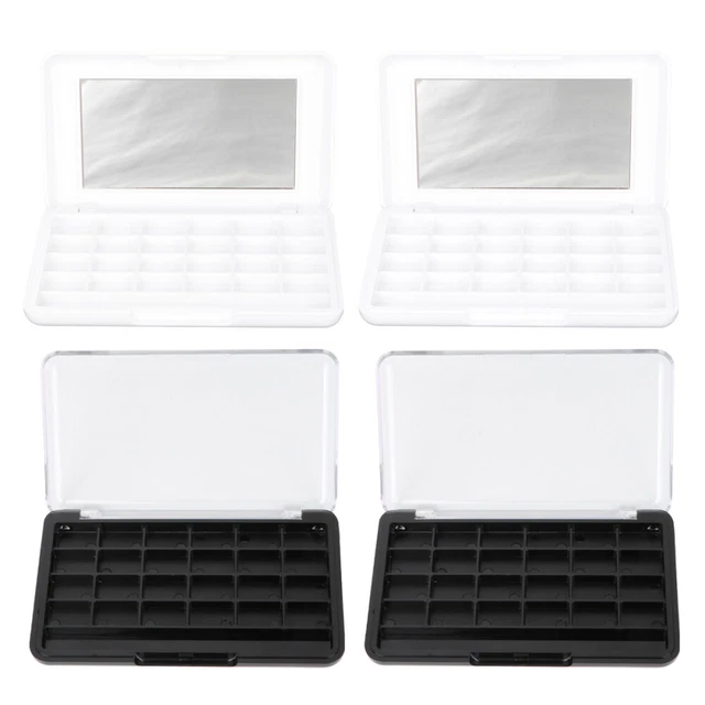 Tavolozza Portatile Ad Acquerello, Mini Set Da Viaggio Con 8 Griglie, Mini Tavolozza In Legno, Per Artisti Professionisti, Schizzi, Studenti E Pittori Ad Acquerello - Foto 11